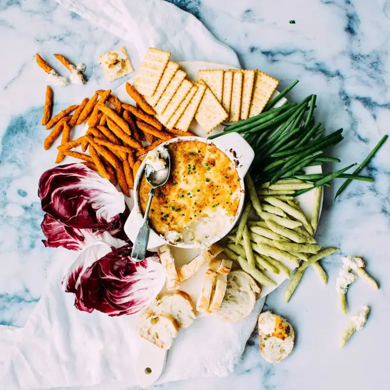 Planche de légumes de saison à partager